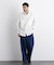 「FRENCH LINEN」リネンコットンスタンドシャツ
