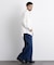 「FRENCH LINEN」リネンコットンスタンドシャツ