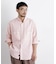 「FRENCH LINEN」リネンコットンスタンドシャツ