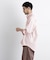 「FRENCH LINEN」リネンコットンスタンドシャツ