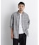 「FRENCH LINEN」リネンコットンスタンドシャツ