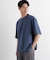 シルケットサッカーワイドTシャツ 半袖