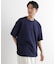 シルケットサッカーワイドTシャツ 半袖