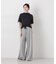 new balance／NB Greyカラーブロック半袖トップ