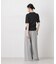 new balance／NB Greyカラーブロック半袖トップ