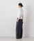 new balance／NB Greyカラーブロック半袖トップ