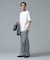 「Brooks Brothers別注」Anti Soaked(R) 汗染み防止 クルーネック ビッグシルエットTシャツ