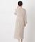 troisieme chaco／別注 PUFFY JACQUARD ワンピース