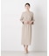 troisieme chaco／別注 PUFFY JACQUARD ワンピース