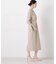 troisieme chaco／別注 PUFFY JACQUARD ワンピース
