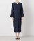 troisieme chaco／別注 PUFFY JACQUARD ワンピース