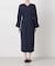 troisieme chaco／別注 PUFFY JACQUARD ワンピース