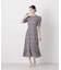 troisieme chaco／別注 CUT JACQUARD ワンピース