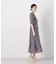 troisieme chaco／別注 CUT JACQUARD ワンピース