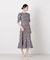 troisieme chaco／別注 CUT JACQUARD ワンピース