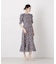 troisieme chaco／別注 CUT JACQUARD ワンピース
