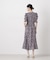 troisieme chaco／別注 CUT JACQUARD ワンピース