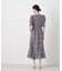 troisieme chaco／別注 CUT JACQUARD ワンピース