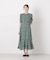 troisieme chaco／別注 CUT JACQUARD ワンピース