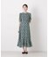 troisieme chaco／別注 CUT JACQUARD ワンピース