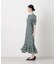 troisieme chaco／別注 CUT JACQUARD ワンピース