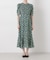 troisieme chaco／別注 CUT JACQUARD ワンピース
