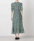 troisieme chaco／別注 CUT JACQUARD ワンピース