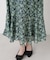 troisieme chaco／別注 CUT JACQUARD ワンピース