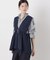 troisieme chaco／別注 PUFFY JACQUARD ジレ