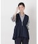 troisieme chaco／別注 PUFFY JACQUARD ジレ