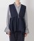 troisieme chaco／別注 PUFFY JACQUARD ジレ