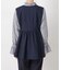 troisieme chaco／別注 PUFFY JACQUARD ジレ