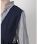 troisieme chaco／別注 PUFFY JACQUARD ジレ