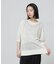 European Flax 2wayオーバーニットトップス