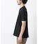 ワイドリブスタンダードヘンリーネックTシャツ 半袖