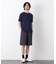 ワイドリブスタンダードヘンリーネックTシャツ 半袖