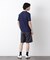 ワイドリブスタンダードヘンリーネックTシャツ 半袖