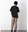 リンクスジャガードスリーブTシャツ