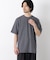 リンクスジャガードスリーブTシャツ