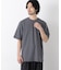リンクスジャガードスリーブTシャツ