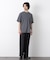 リンクスジャガードスリーブTシャツ