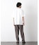 リンクスジャガードスリーブTシャツ