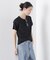 Repur加工 スムースシルケットクルーネックTシャツ