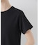 Repur加工 スムースシルケットクルーネックTシャツ