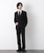 ｢Damerino Formal｣ ブラックフォーマルオールシーズンパンツ(セットアップ可)