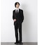 ｢Damerino Formal｣ ブラックフォーマルオールシーズンパンツ(セットアップ可)