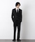 ｢Damerino Formal｣ ブラックフォーマルオールシーズンパンツ(セットアップ可)