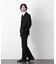 ｢Damerino Formal｣ ブラックフォーマルオールシーズンパンツ(セットアップ可)