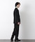 ｢Damerino Formal｣ ブラックフォーマルオールシーズンパンツ(セットアップ可)