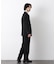 ｢Damerino Formal｣ ブラックフォーマルオールシーズンパンツ(セットアップ可)